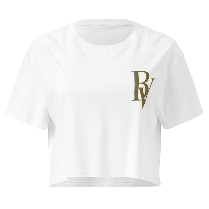 The Cropped Tee in White