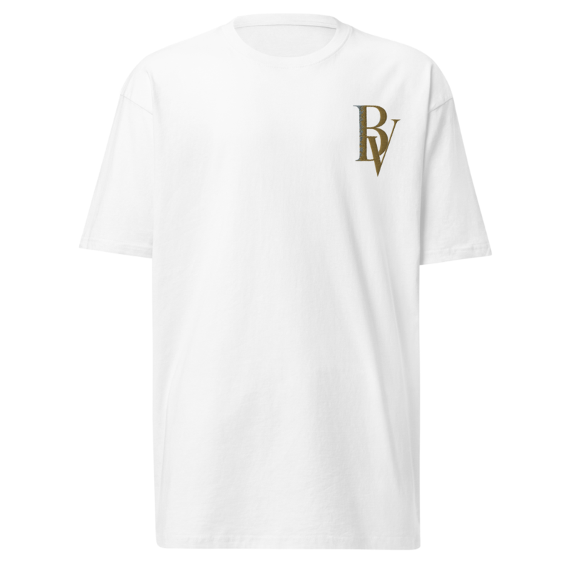 The Monogram Tee in White