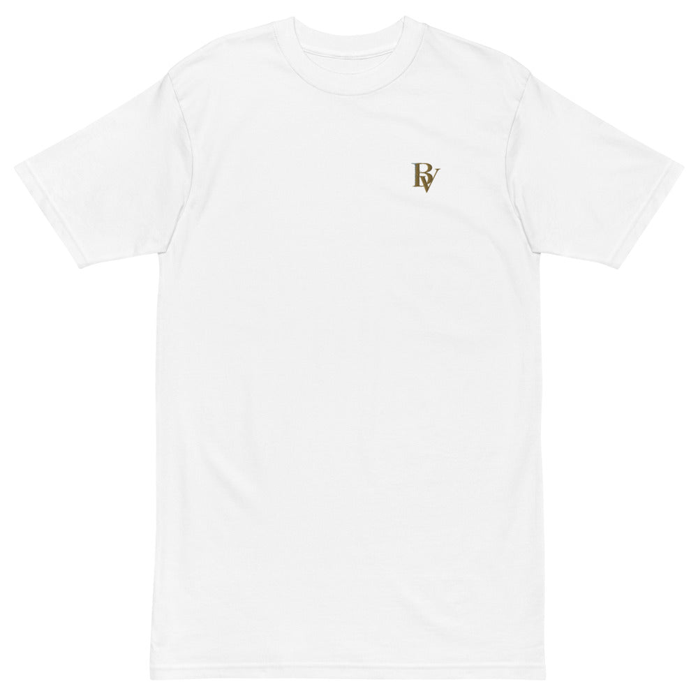 The Monogram Tee in White