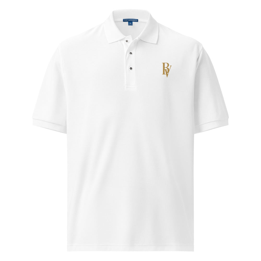 The Polo in White — chest BV