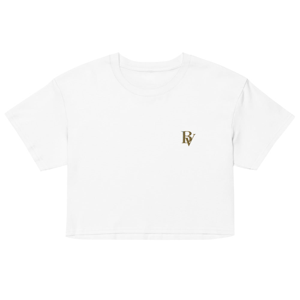 The Cropped Tee in White