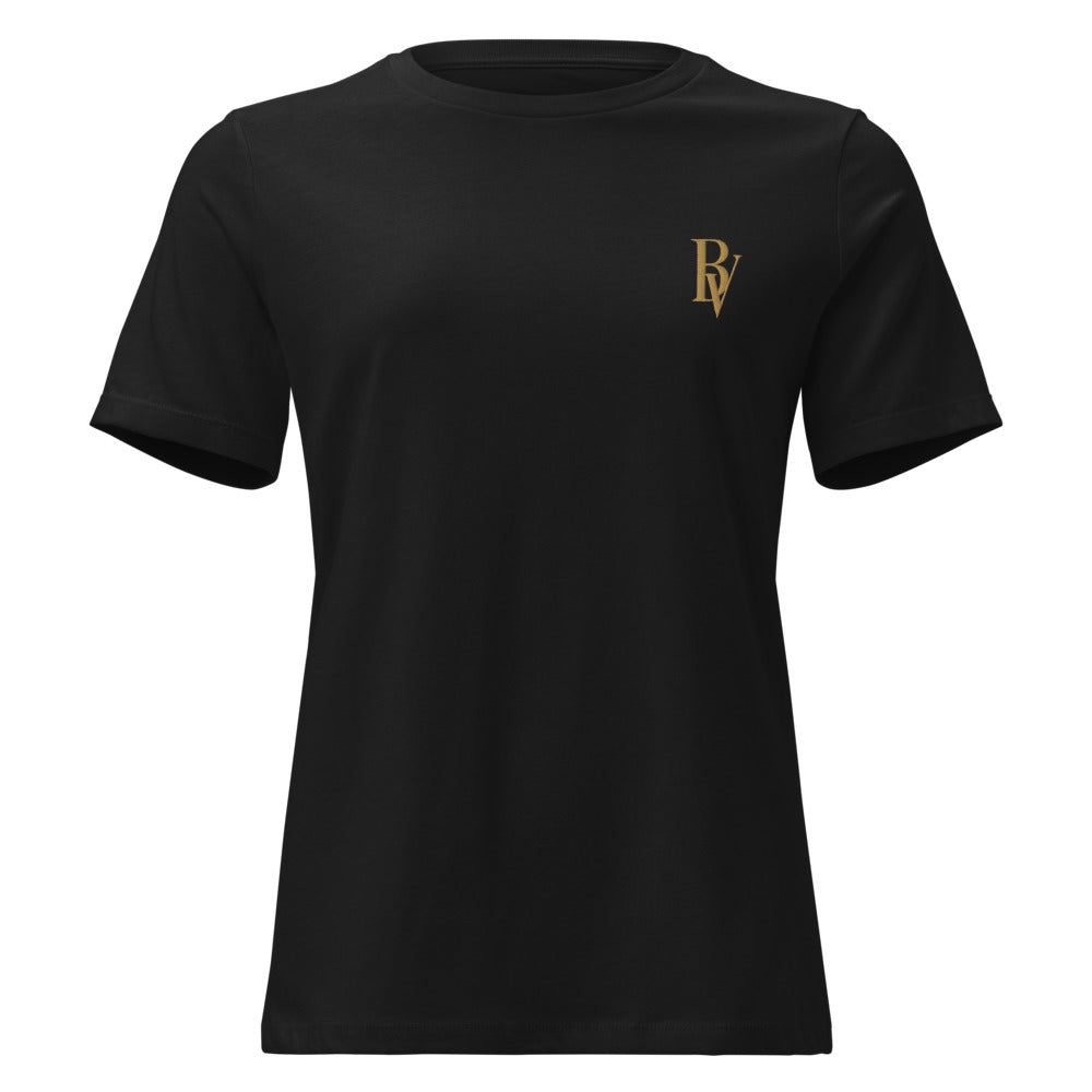 The Relaxed Tee — chest BV